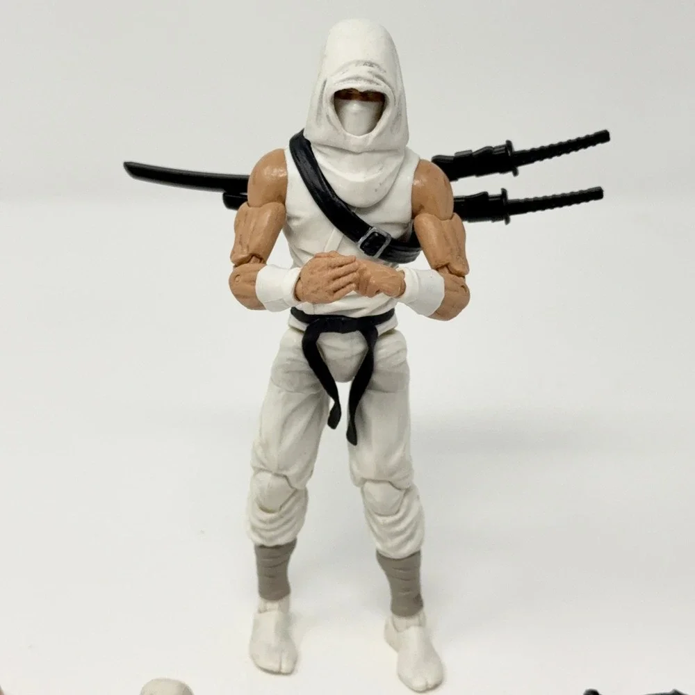 Fwoosh Articulated Icons Feudal Series Deluxe White Ninja 6